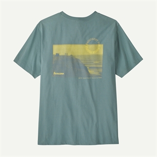 Patagonia Mens Water People Spotter T-Shirt blue sage ryg